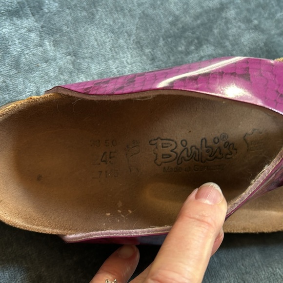 Birkis by Birkenstock purple size 38 - Picture 7 of 7